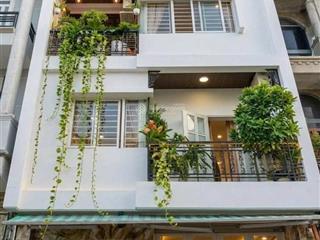 Hot! kẹt tiền bán gấp nhà 4 tầng 5.6x12m, giá 6.49 tỷ,mặt tiền hẻm xe hơi dương cát lợi, sát quận 7