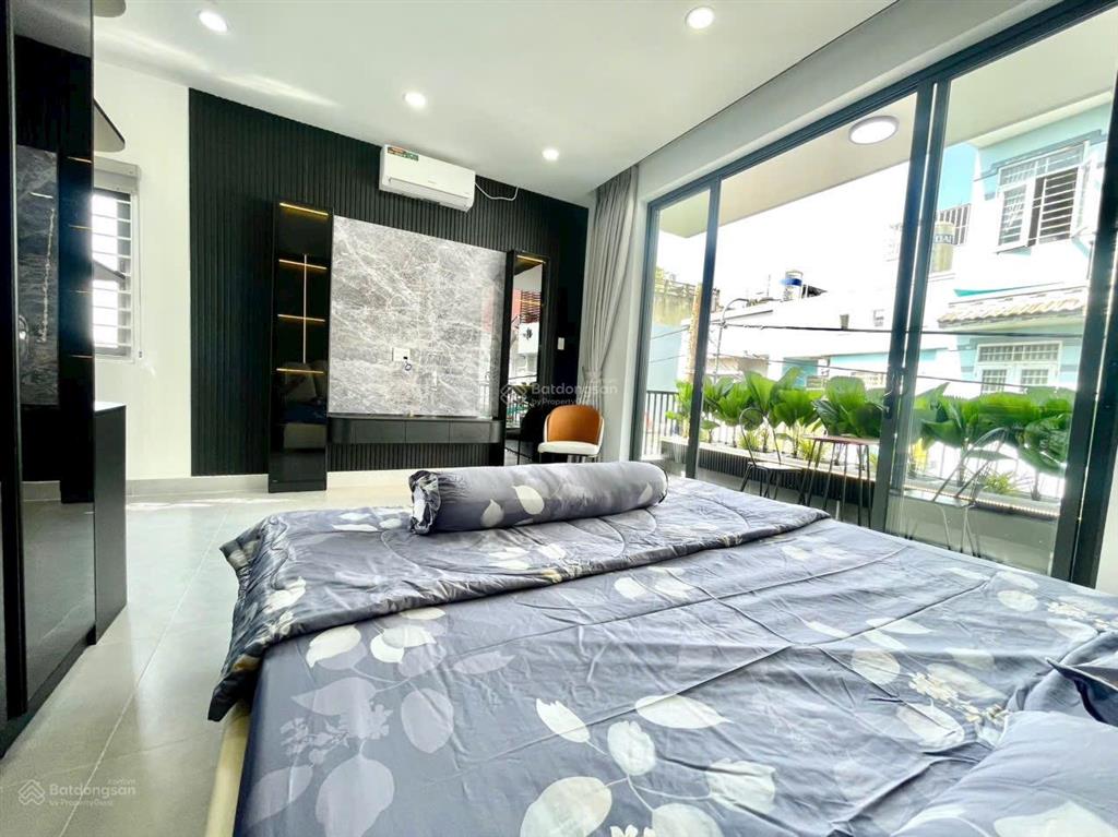 Hot! bán gấp nhà mới đẹp 4 tầng, 6x20m, giá 6.99 tỷ, hẻm xe hơi đào tông nguyên, tt nhà bè