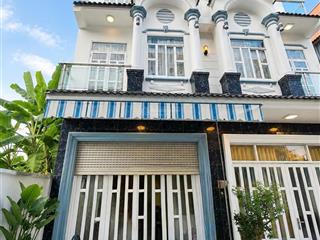 Chỉ 5.99 tỷ có ngay nhà 3 tầng 4.2x14.6m mặt tiền hẻm xe hơi, huỳnh thị đồng, tt nhà bè, sát quận7