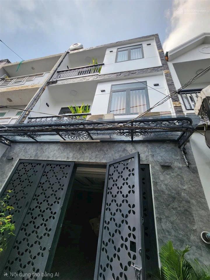 Bán gấp nhà đẹp 3 tầng 5,6x9m, full nội thất, giá 4.99 tỷ, huỳnh tấn phát gần quận 7