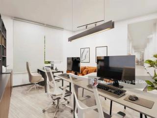 Mua nhanh nhà 2 tầng 80m2 ngang 6.6m vuông vức  đường nhựa 7m  chỉ 9,6 tỷ p. gia định 0932 723 ***