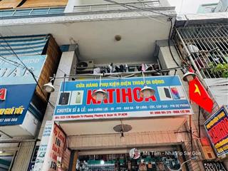 Bán nhà khu điện tử quận 10khu hiếm nhà bán4 tầng cho thuê 38tr gần 4m x 12. e tâm 0932 723 ***