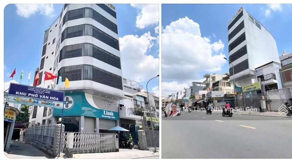 Cho thuê tòa building góc 2 mặt tiền nguyễn văn đậu bình thạnh  chỉ 120tr/th  0932 723 *** ms tâm