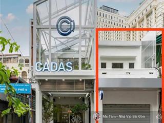 Mặt tiền hiếm quận 3 giá 12,5 tỷ  hai bà trưng  huỳnh tịnh của 52.5m2 đường 2 chiều 0932 723 ***