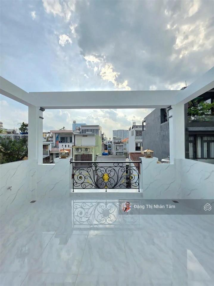 9,6 tỷ mới xây có thang máy khu phan xích long vạn kiếp  phan đăng lưu  bt 4 tầng   0932 723 ***