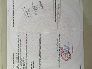 Cần bán gấp 1 lô khu đô thị 7b sau lưng coccobay