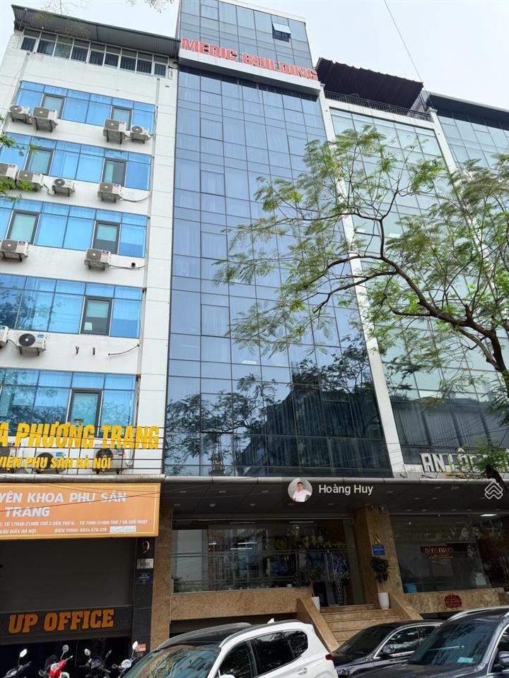 Bán tòa văn phòng phố lê đức thọ, ô tô tránh, sát phố, kinh doanh đỉnh 112m2 x 10t x mt 7m 67 tỷ