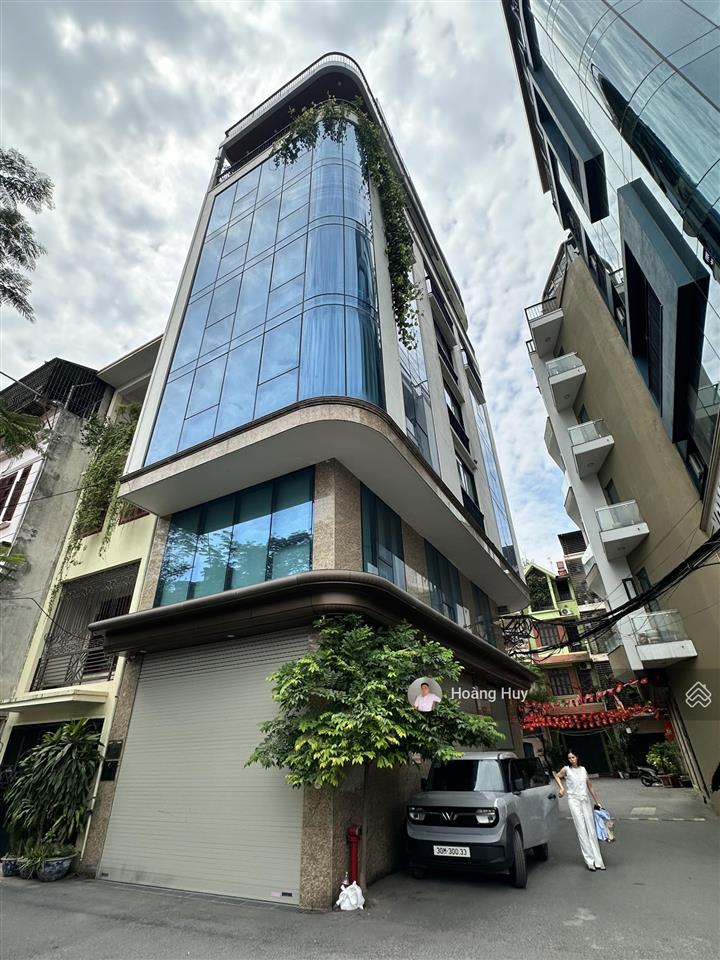 Siêu phẩm! bán nhà trung kính đôi, lô góc 2 mặt ngõ ô tô tránh, sát phố, kd 80m2 7t mt 21m 41,5 tỷ