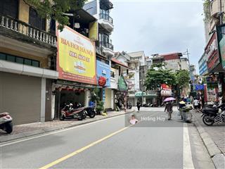 Cực rẻ! bán nhà mặt phố vương thừa vũ, vỉa hè, kinh doanh, sát ngã tư 61,7m2 x 3t x mt 5m, 27,4 tỷ