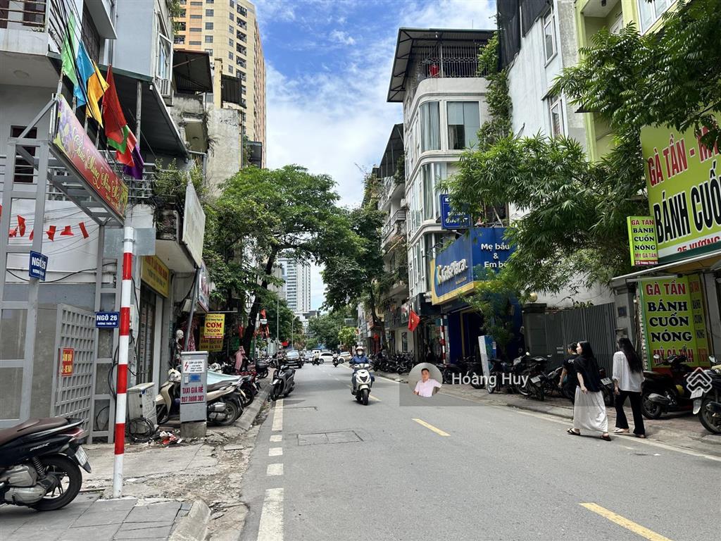 Cực rẻ! bán nhà mặt phố vương thừa vũ, vỉa hè, kinh doanh, sát ngã tư 61,7m2 x 3t x mt 5m, 27,4 tỷ