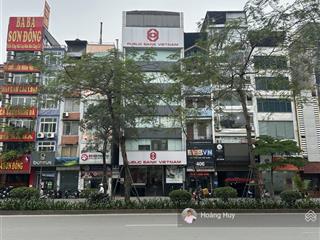 Cực hiếm! bán nhà mặt phố xã đàn, vỉa hè rộng, kinh doanh đỉnh, đẹp phố 50m2 7t mt 5m 32,9 tỷ