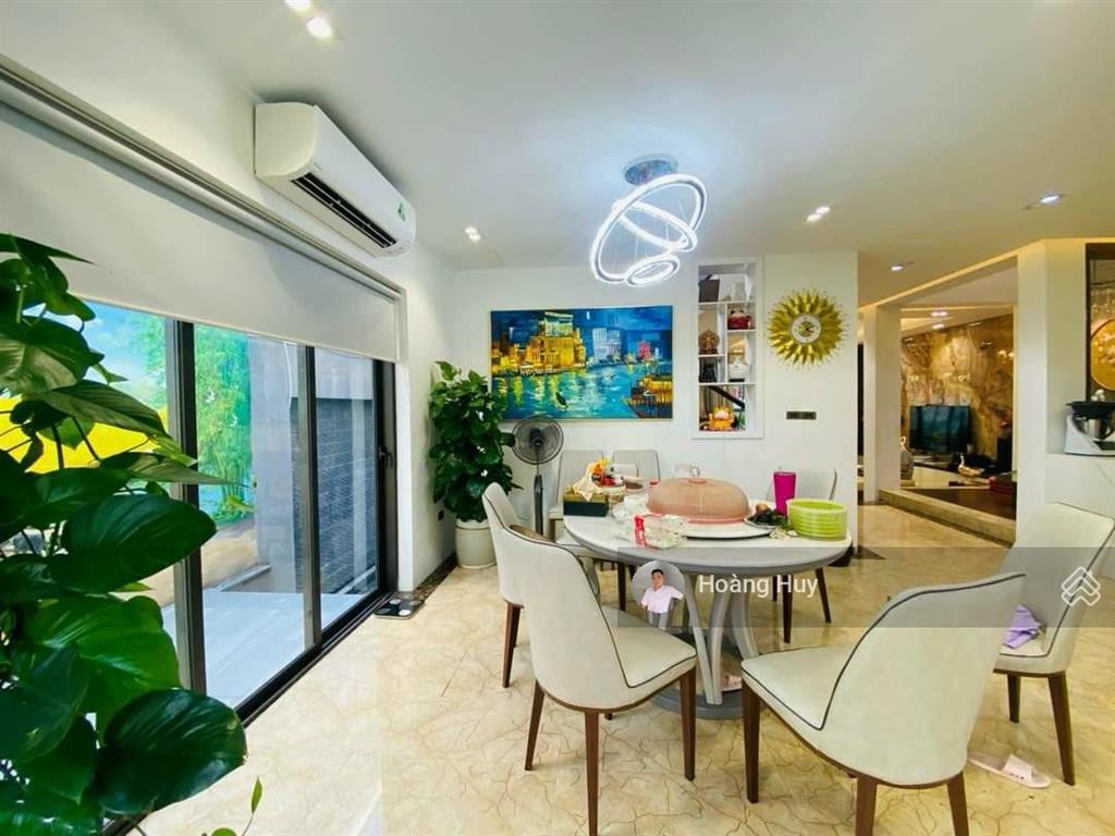 Cực vip! bán biệt thự an khang villa, cv thiên văn học, vườn hoa nội khu 225m2 x 4t x mt 9m 48,5 tỷ