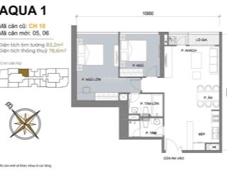 Bán căn hộ 2pn vinhomes golden river ba son, view landmark 81, giá 17,5 tỷ sổ hồng, 83.2m² siêu hot