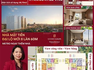 Căn 3pn góc bo cong view landmark 81 hàng hiếm tại lusso saigon  giá chỉ 5.1 tỷ