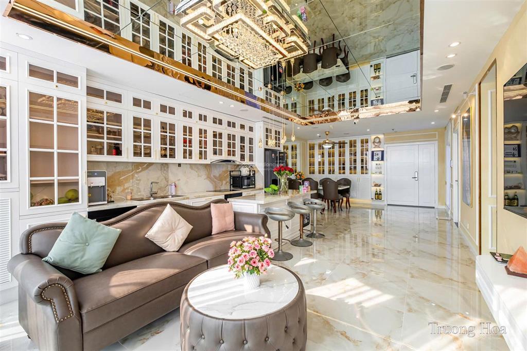 Bán căn hộ 3pn landmark 81 vinhomes central park, view sông & biệt thự, full nội thất, giá 28 tỷ