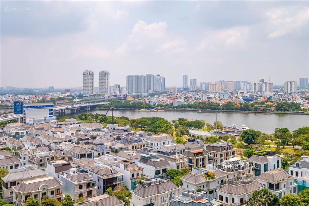 Bán căn hộ 3pn landmark 81 vinhomes central park, view sông & biệt thự, full nội thất, giá 28 tỷ