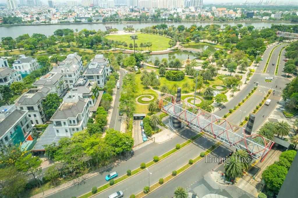 Bán căn hộ 3pn landmark 81 vinhomes central park, view sông & biệt thự, full nội thất, giá 28 tỷ