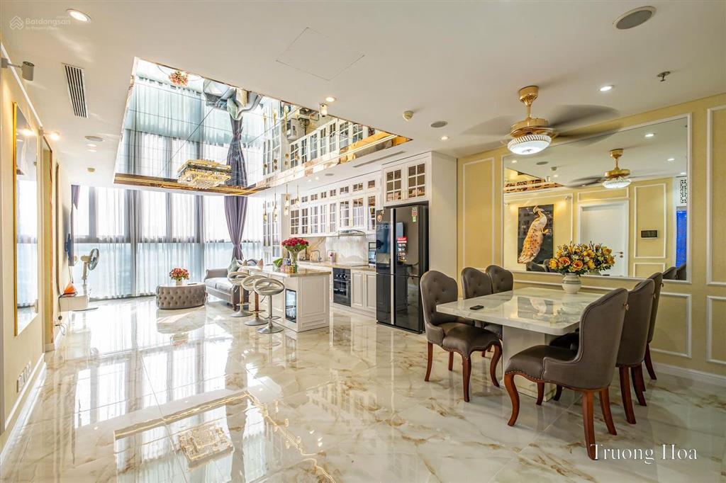 Bán căn hộ 3pn landmark 81 vinhomes central park, view sông & biệt thự, full nội thất, giá 28 tỷ