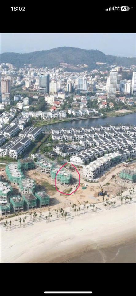 Bán căn biệt thự ô góc dự án grand bay villas (quay biển  cạnh hồ lagoon )