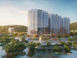 Studio view sông tầng cao xem pháo hoa tại ban công tòa the onsen 2. sở hữu lâu dài