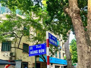 Cần bán nhà mặt phố hàng bún, ba đình. dt 90m2 x mt 5,5m. vị trí rất đẹp, gần phố phan đình phùng