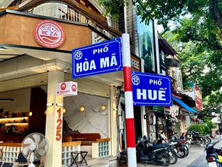 Cần bán nhà mặt phố hòa mã, hai bà trưng. dt sổ 100m2 x 6t, mt 4,5m. vị trí nhà đẹp  gần phố huế