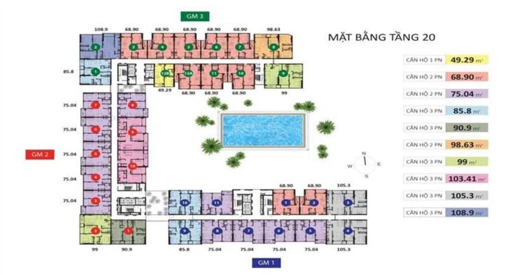 Tân hoàng minh  việt hưng, long biên từ 5 tỷ/ căn tts ck tới 12% nh hỗ trợ ls0% 24t 70% gtch