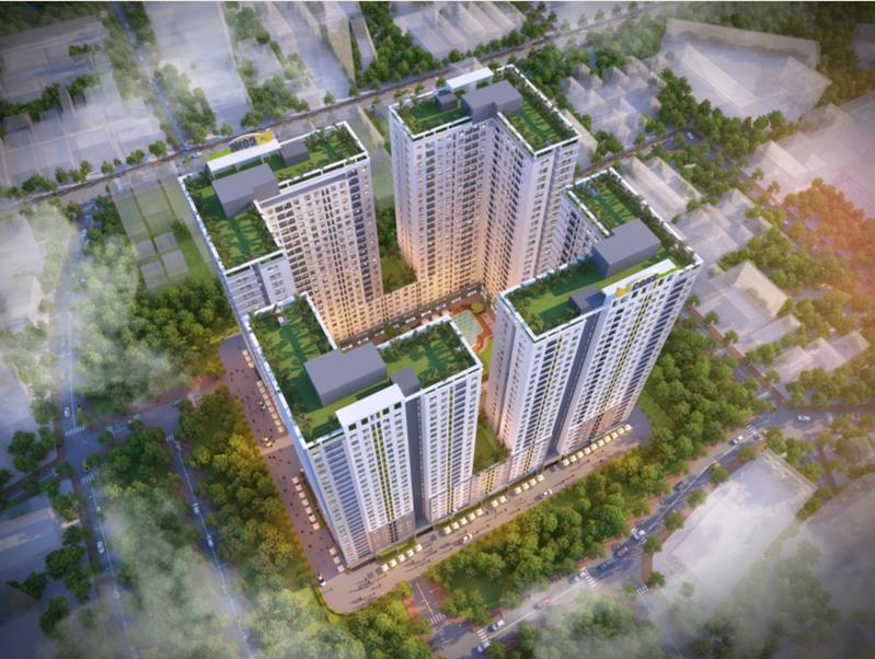 Shophouse bcons garden, phạm hữu lầu, dĩ an, bình dương