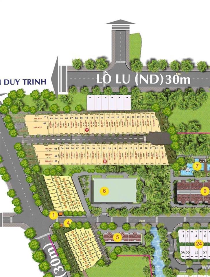 Mặt tiền đường trường lưu, phường long trường, tp hồ chí minh