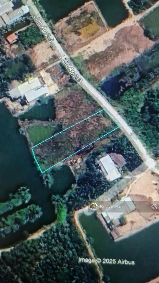 Bán gấp 1235m² mặt tiền đường liên ấp 2  3 xã hiệp phước, giá 3 triệu/m²