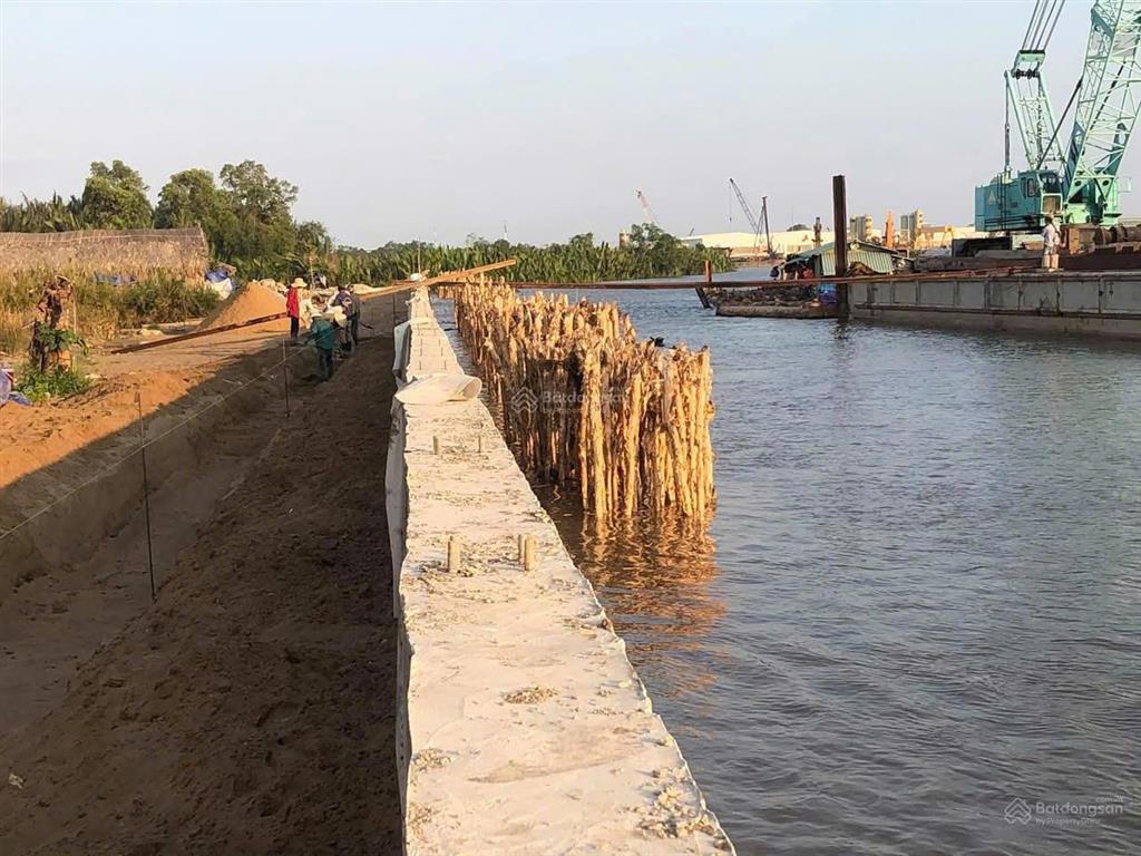 Bán đất vườn 2.800m2 mặt tiền đường 12m & mặt tiền sông long thới, nhà bè