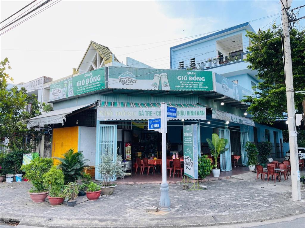 Chính chủ cho thuê mặt bằng kinh doanh góc 2 mặt tiền tế hanh  huỳnh xuân nhị, hoà xuân, đà nẵng.