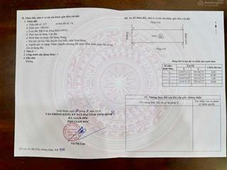 Bán đất tại tuỳ hối, gia lập, gia viễn, ninh bình, 24,5 triệu/m2, 100,2 m2