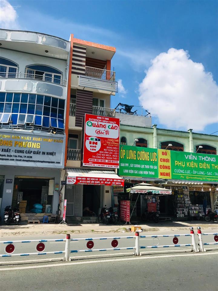 Bán nhà mặt tiền kinh doanh nguyễn sơn (4x17m) 2 lầu + sân thượng  giá 16 tỷ  tân phú