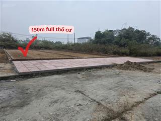150m full thổ cư tại khu tái đinh cư linh sơn, hòa lạc tl 420 300m