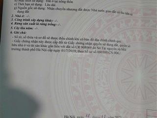 Mt = hậu 9m, bán 86m2 đất đấu giá, thổ cư 100% sổ đỏ lâu dài, tại lệ chi, xã thuận an, hà nội