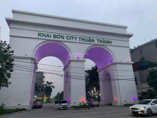 Bán 90m2 kđt khai sơn, xuân lâm, thuận thành, đường 20m, mặt tiền 5m, nhìn vườn hoa, giá 65 triệu