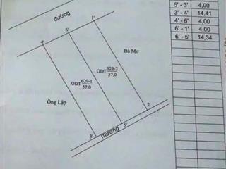 TÔI CHÍNH CHỦ CẦN BÁN 57M2 ĐẤT KHU PHỐ ĐATIỆN, XUÂNLÂM, ÔTÔ THÔNG