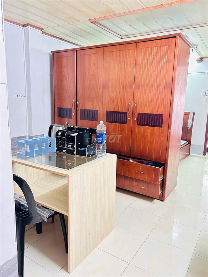 Phòng rộng rãi 25m2 Full Nội Thất Mặt Tiền XVNT Tiện lợi