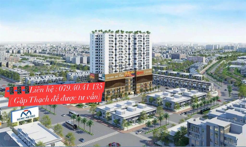Mở bán căn hộ 4 mặt tiền còn sót lại ở quận 8  ch sài gòn có tuyến metro thông hầm đầu tiên