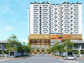 Chính chủ bán ch sky view 66m2 2pn, 2wc, view 4 mặt tiền với tuyến metro thông hầm đầu tiên sài gòn