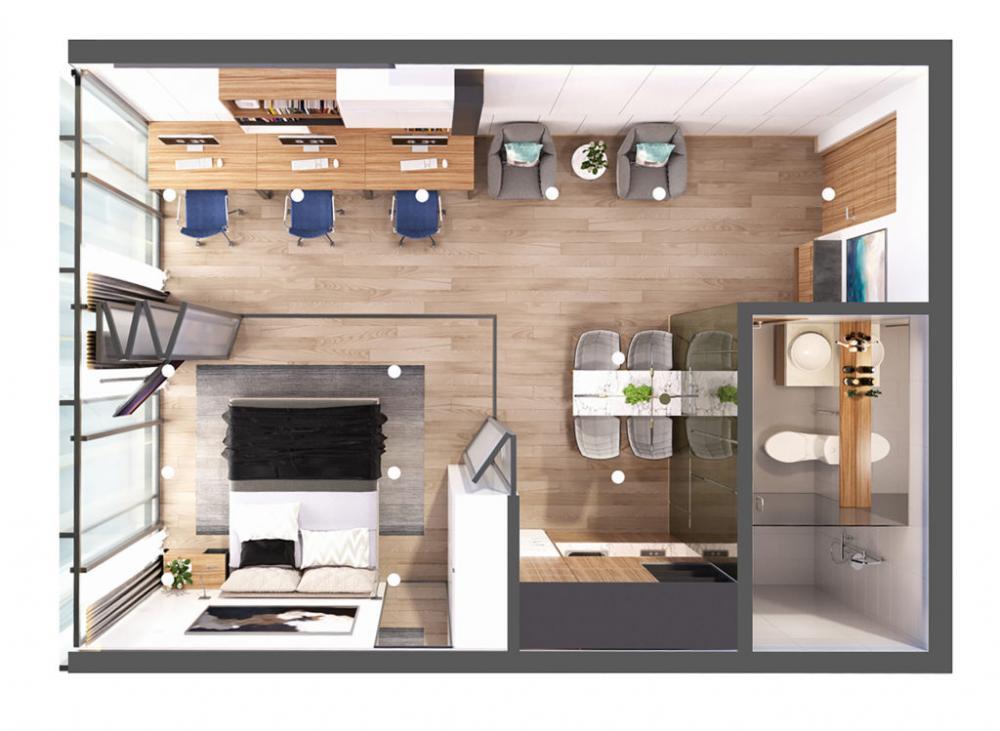 Cho thuê căn hộ aurora 80m2 3pn, 2wc view thoáng nhà mới chưa qua sử dụng 11tr/tháng