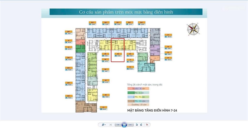 Cần chuyển nhượng căn 2 ngủ sentosa giá tốt