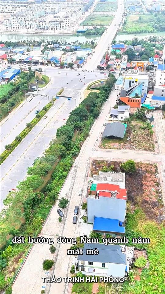 Đất phân lô khu đồng quán, thủy nguyên, ngay ngã 4 vsip x dt 359, 160m2, mặt tiền 8.4m vuông vắn
