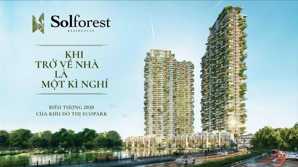Cần bán căn hộ sân vườn tại tòa sol forest ecopark, dt 95m2, 3pn, 2wc  0913 969 ***