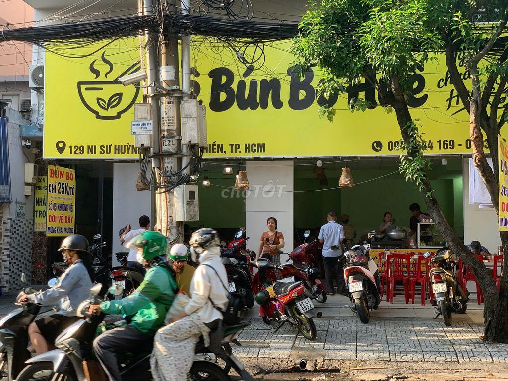CHO THUÊ MẶT BẰNG CHIỀU TỐI - NI SƯ HUỲNH LIÊN (SÂN ĐỂ XE RỘNG)