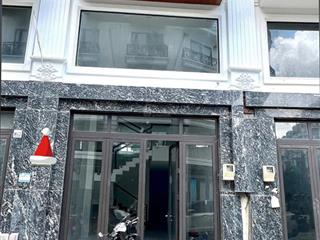 Bán nhà thạnh xuân 38 quận 12, hẻm xe hơi 10m, 1 trệt 3 lầu, sổ hồng, giá 6,5 tỷ