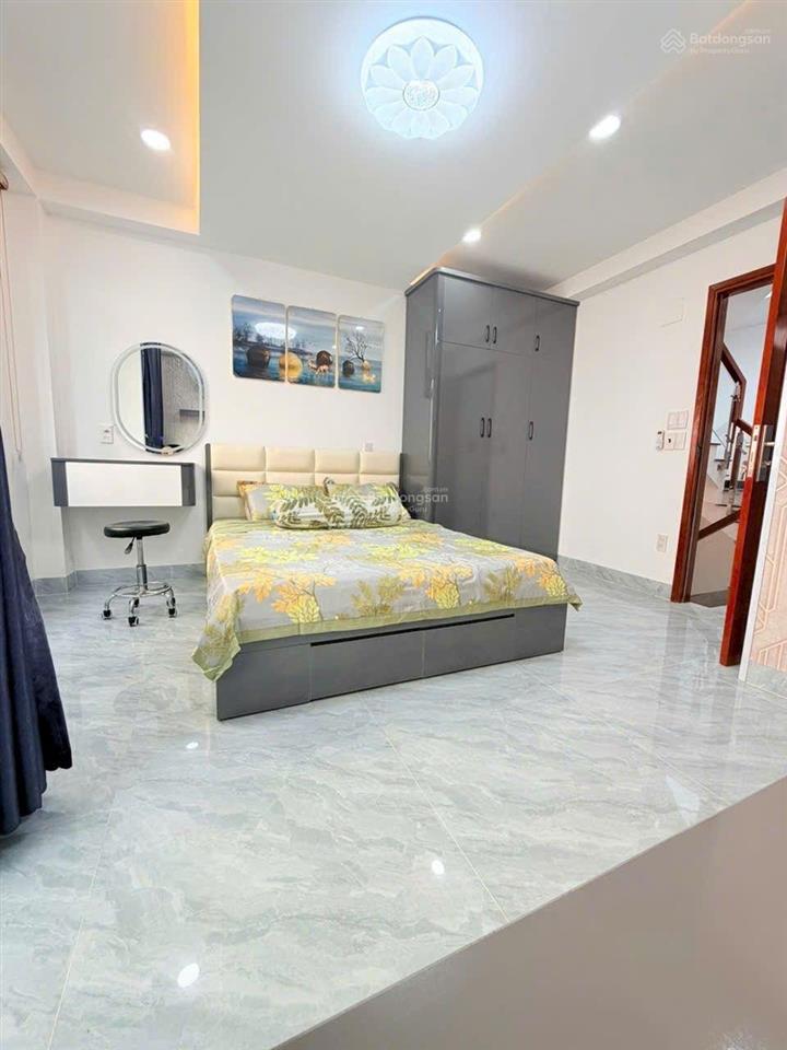 Bán nhà xây mới đường phan huy ích f12 gò vấp diện tích 4 x 12 trệt lửng 3 lầu dt sàn 164