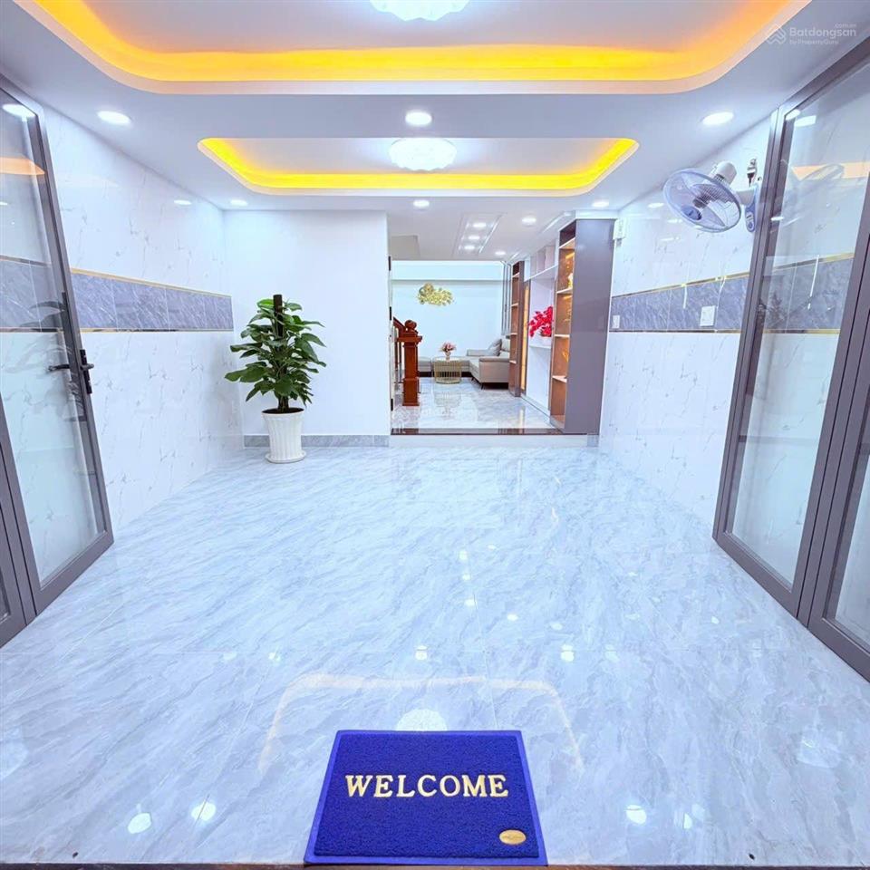 Bán nhà xây mới đường phan huy ích f12 gò vấp diện tích 4 x 12 trệt lửng 3 lầu dt sàn 164