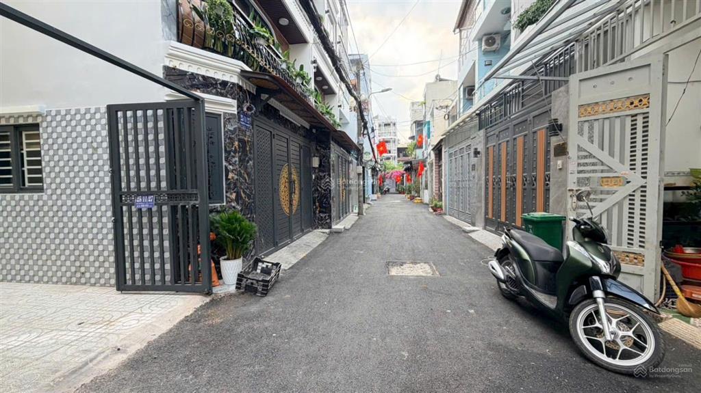 Bán nhà xây mới đường phan huy ích f12 gò vấp diện tích 4 x 12 trệt lửng 3 lầu dt sàn 164